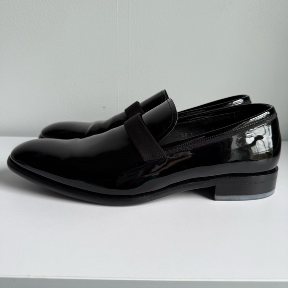 Salvatore Ferragamo Black Patent Leather Loafers main image 10